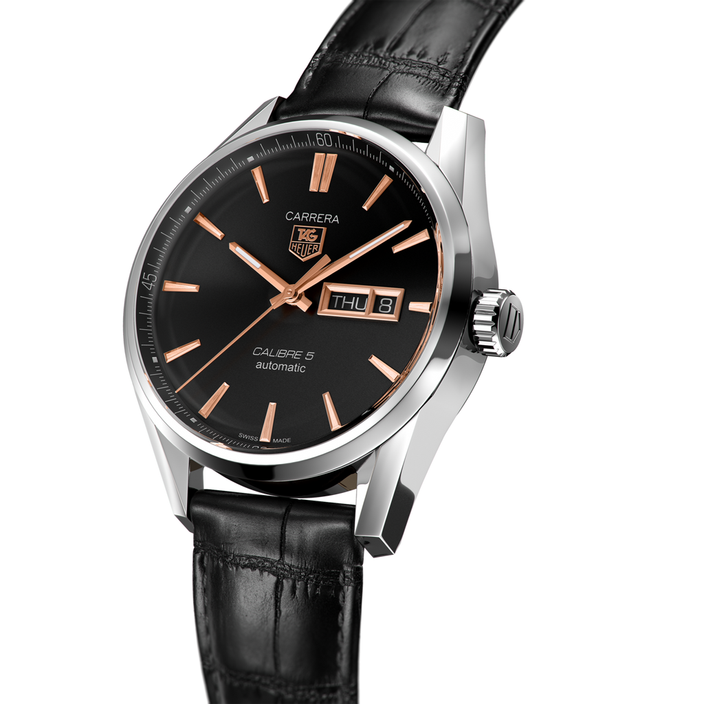 Tag Heuer Carrera Black Dial Watch for Men - WAR201C.FC6266 Buy Now By Tag Heuer