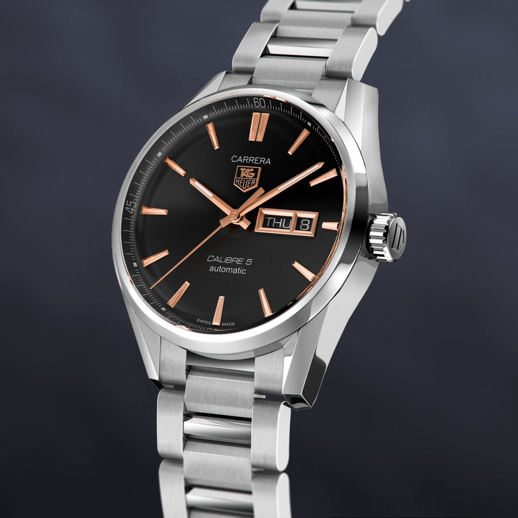 Tag Heuer Carrera Black Dial Watch for Men - WAR201C.BA0723 Buy Now By Tag Heuer