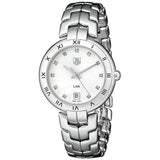 Tag Heuer Link Diamonds Mother of Pearl Dial Silver Steel Strap Watch for Women - WAT1411.BA0954 Buy Now By Tag Heuer