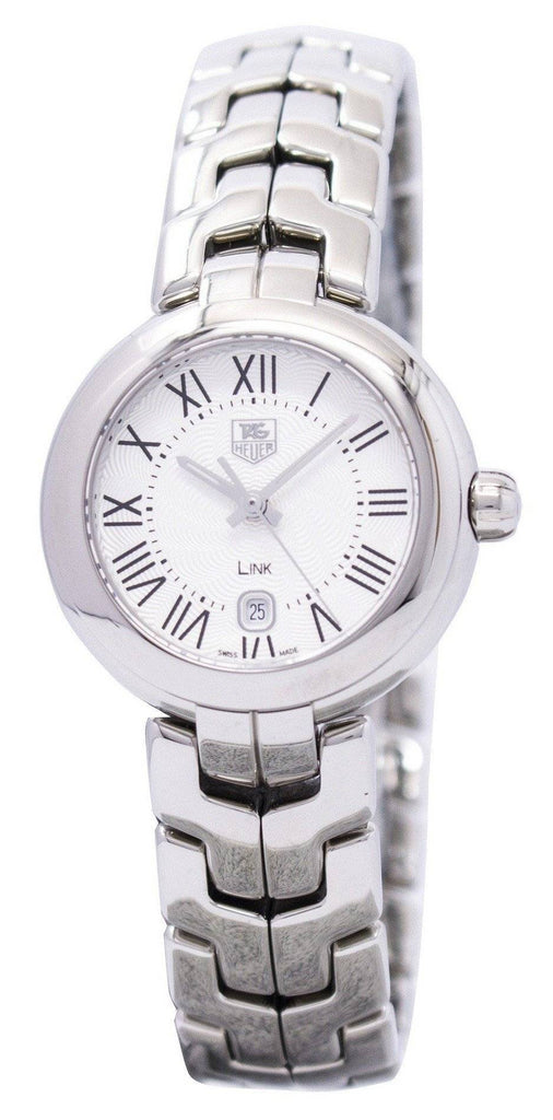 Tag Heuer Link Roman Numeral Silver Dial Silver Steel Strap Watch for Women - WAT1416.BA0954 Buy Now By Tag Heuer