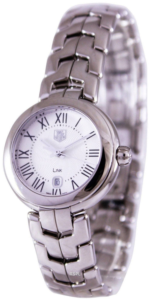 Tag Heuer Link Roman Numeral Silver Dial Silver Steel Strap Watch for Women - WAT1416.BA0954 Buy Now By Tag Heuer