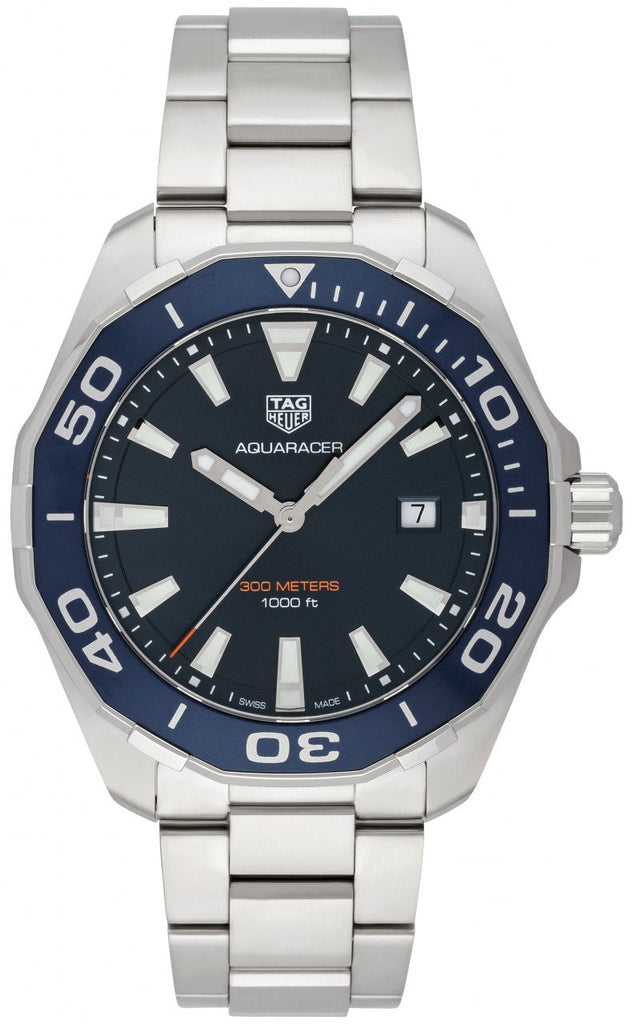Tag Heuer Aquaracer Blue Dial Watch for Men - WAY101C.BA0746 Buy Now By Tag Heuer