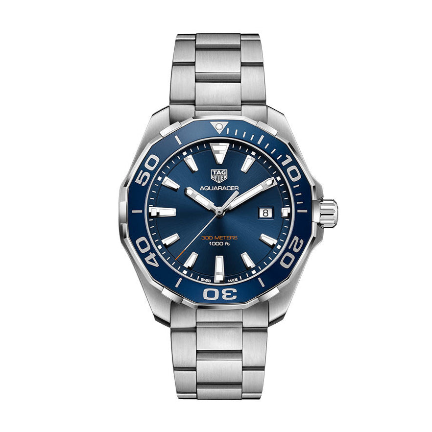 Tag Heuer Aquaracer Blue Dial Watch for Men - WAY101C.BA0746 Buy Now By Tag Heuer