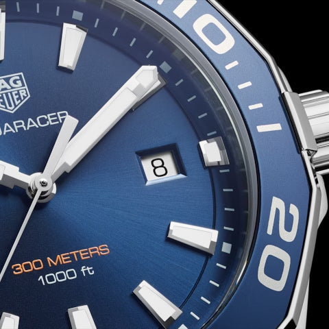 Tag Heuer Aquaracer Blue Dial Watch for Men - WAY101C.BA0746 Buy Now By Tag Heuer