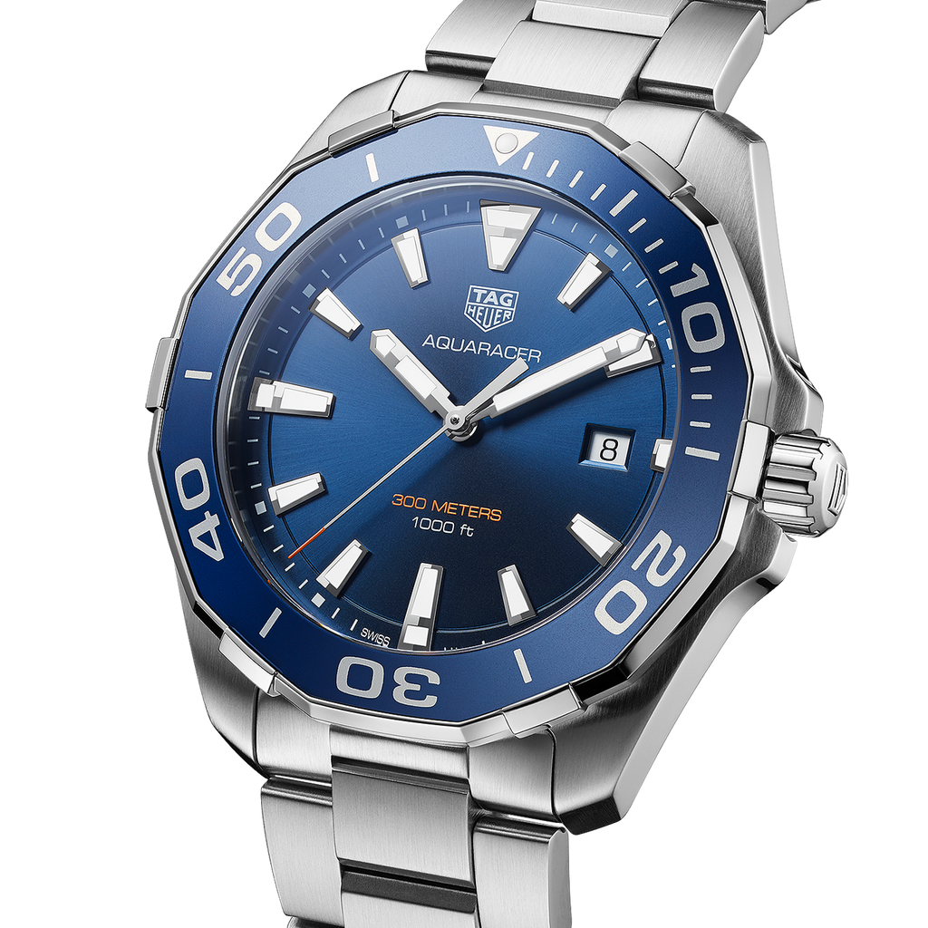 Tag Heuer Aquaracer Blue Dial Watch for Men - WAY101C.BA0746 Buy Now By Tag Heuer