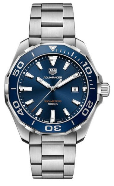 Tag Heuer Aquaracer Blue Dial Watch for Men - WAY101C.BA0746 Buy Now By Tag Heuer