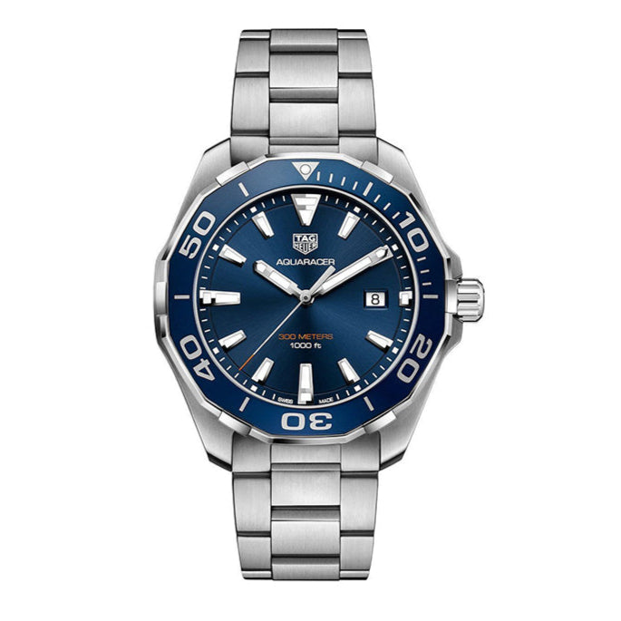 Tag Heuer Aquaracer Blue Dial Watch for Men - WAY101C.BA0746 Buy Now By Tag Heuer