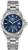 Tag Heuer Aquaracer Quartz Blue Dial Silver Steel Strap Watch for Men - WAY1112.BA0928 Buy Now By Tag Heuer