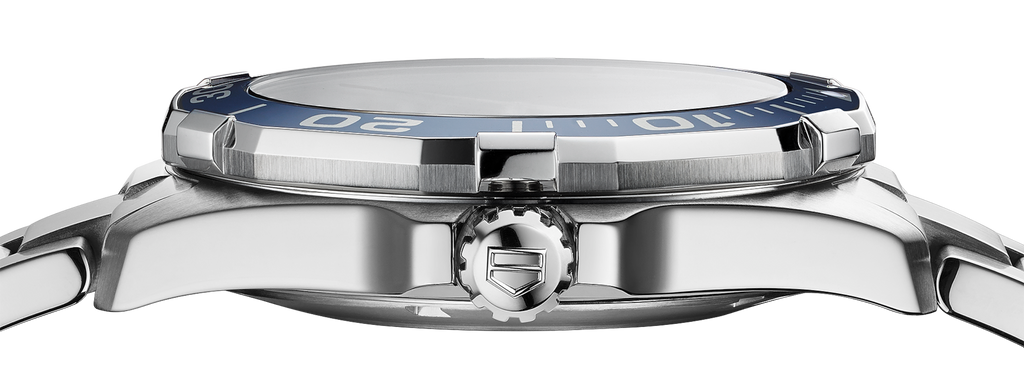 Tag Heuer Aquaracer Blue Dial Quartz Silver Steel Strap Watch for Men - WAY111C.BA0928 Buy Now By Tag Heuer