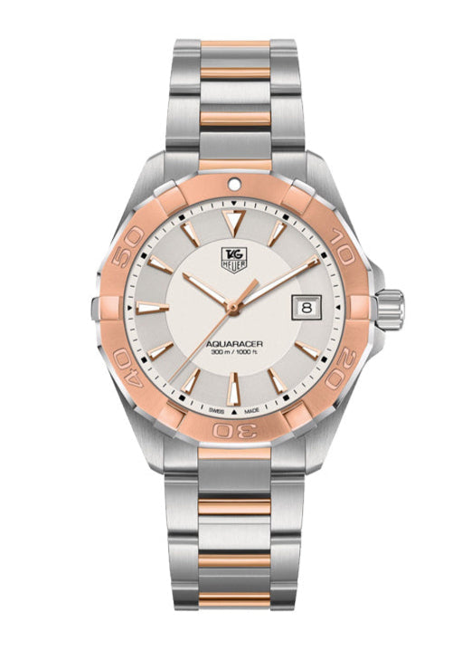 Tag Heuer Aquaracer White Dial Watch for Men - WAY1150.BD0911 Buy Now By Tag Heuer