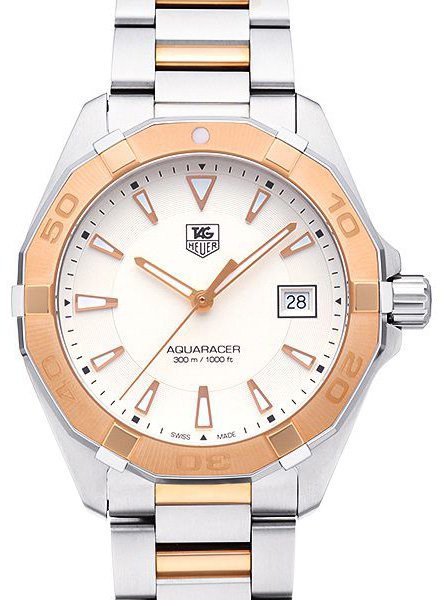Tag Heuer Aquaracer White Dial Watch for Men - WAY1150.BD0911 Buy Now By Tag Heuer