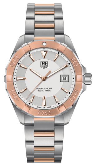 Tag Heuer Aquaracer White Dial Watch for Men - WAY1150.BD0911 Buy Now By Tag Heuer