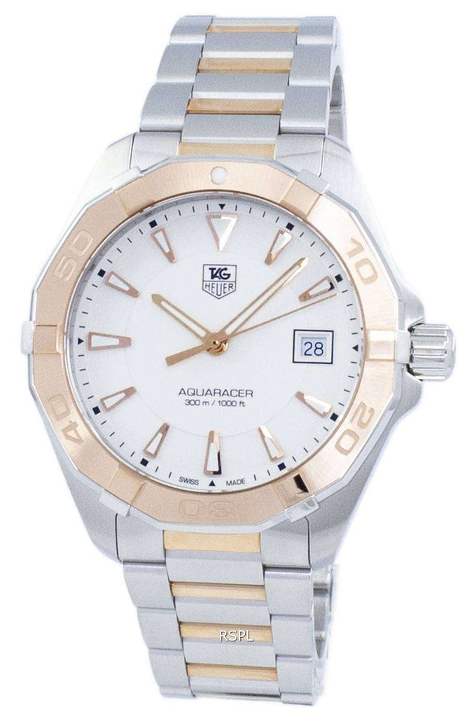 Tag Heuer Aquaracer White Dial Watch for Men - WAY1150.BD0911 Buy Now By Tag Heuer