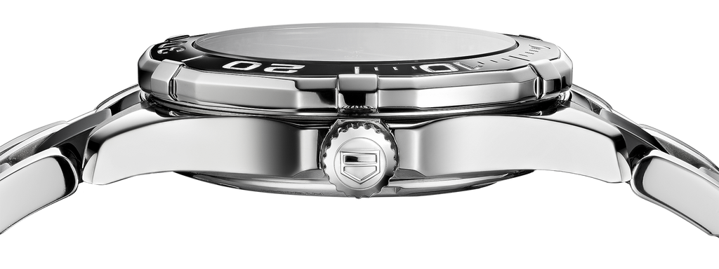 Tag Heuer Aquaracer Quartz Black Dial Two Tone Steel Strap Watch for Men - WAY131A.BA0913 Buy Now By Tag Heuer