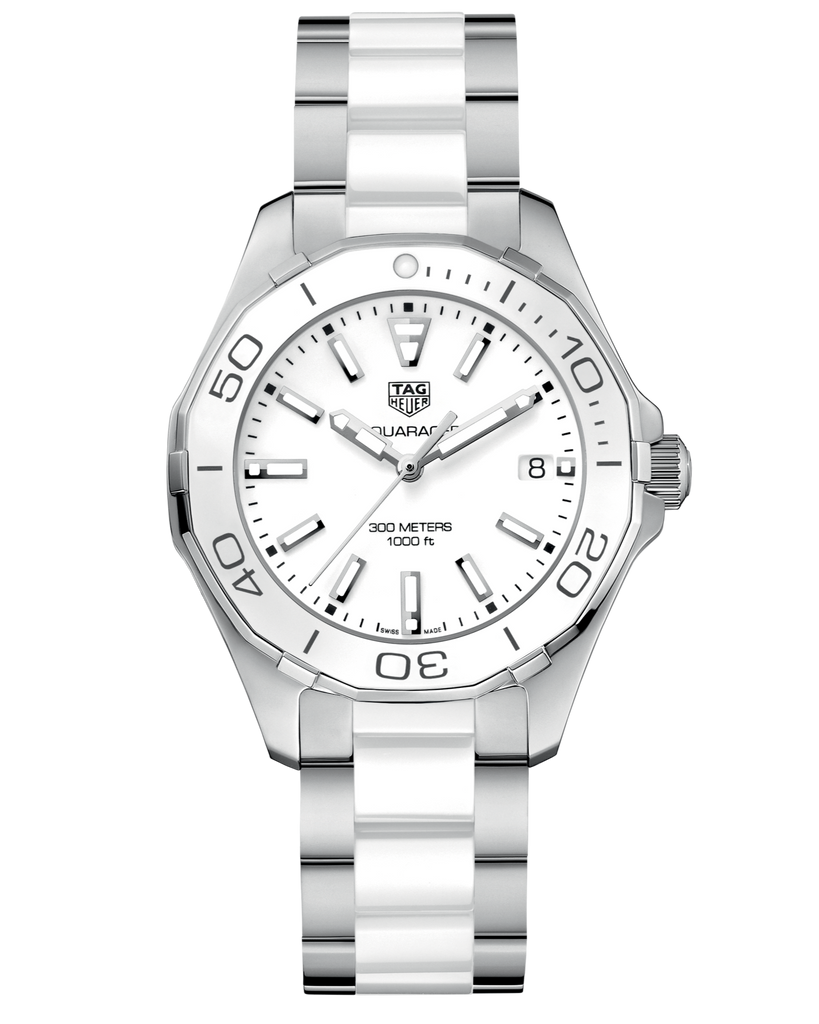 Tag Heuer Aquaracer White Dial Watch for Women - WAY131B.BA0914 Buy Now By Tag Heuer