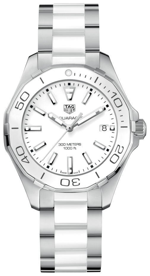 Tag Heuer Aquaracer White Dial Watch for Women - WAY131B.BA0914 Buy Now By Tag Heuer