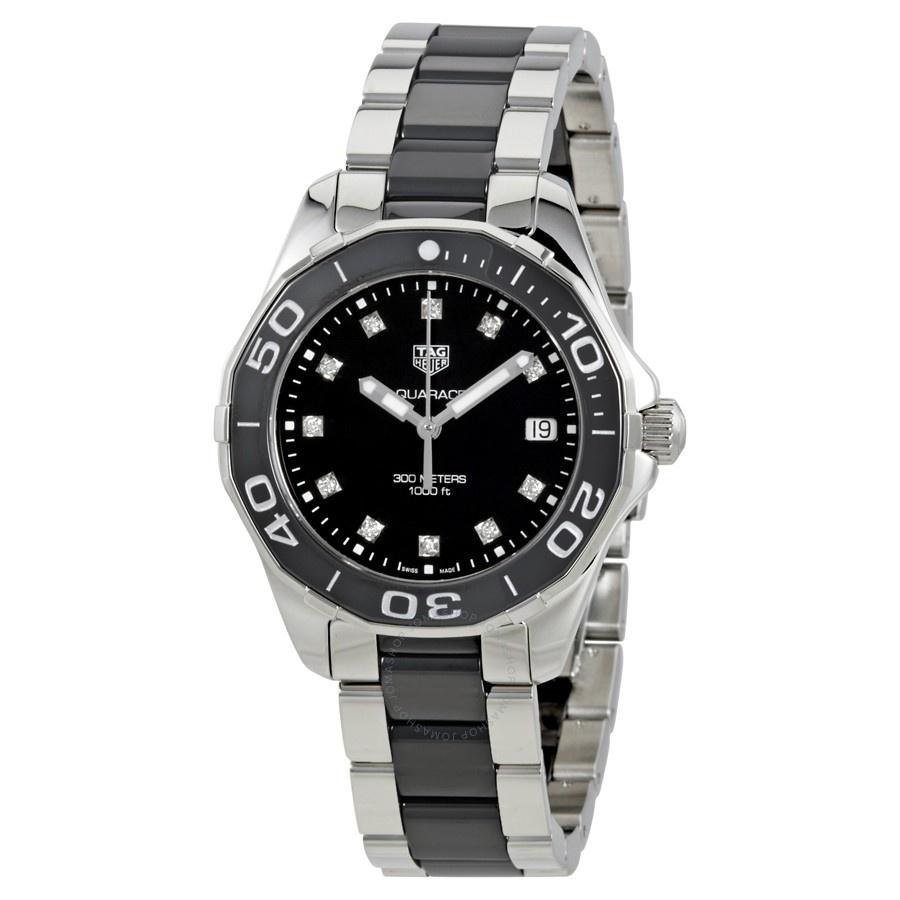 Tag Heuer Aquaracer Black Dial Watch for Women - WAY131C.BA0913 Buy Now By Tag Heuer