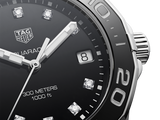 Tag Heuer Aquaracer Quartz Black Dial Two Tone Steel Strap Watch for Women - WAY131C.BA0913 Buy Now By Tag Heuer