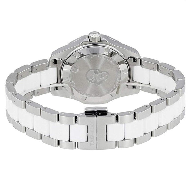 Tag Heuer Aquaracer Diamonds White Dial Two Tone Steel Strap Watch for Women - WAY131D.BA0914 Buy Now By Tag Heuer