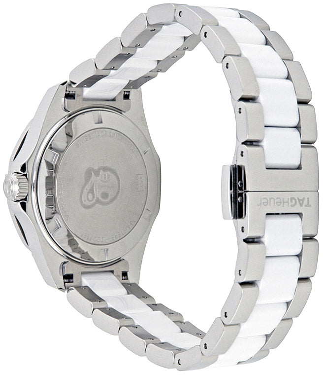 Tag Heuer Aquaracer Diamonds White Dial Two Tone Steel Strap Watch for Women - WAY131F.BA0914 Buy Now By Tag Heuer
