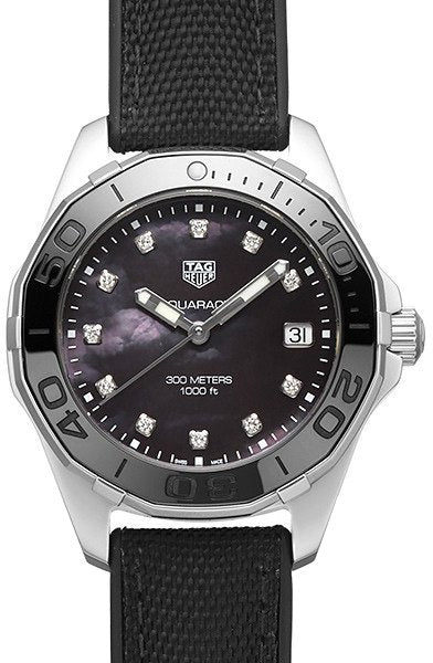 Tag Heuer Aquaracer Black Mother of Pearl Dial Watch for Women - WAY131M.FT6092 Buy Now By Tag Heuer