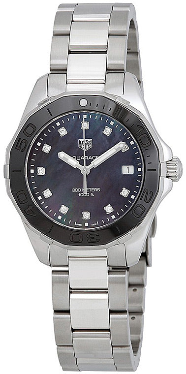 Tag Heuer Aquaracer Black Dial Watch for Women - WAY131M.BA0748 Buy Now By Tag Heuer