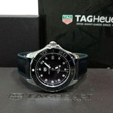Tag Heuer Aquaracer Quartz Mother of Pearl Black Dial Black NATO Strap Watch for Women - WAY131M.FT6092 Buy Now By Tag Heuer