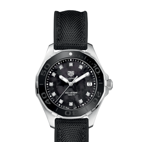 Tag Heuer Aquaracer Black Mother of Pearl Dial Watch for Women - WAY131M.FT6092 Buy Now By Tag Heuer