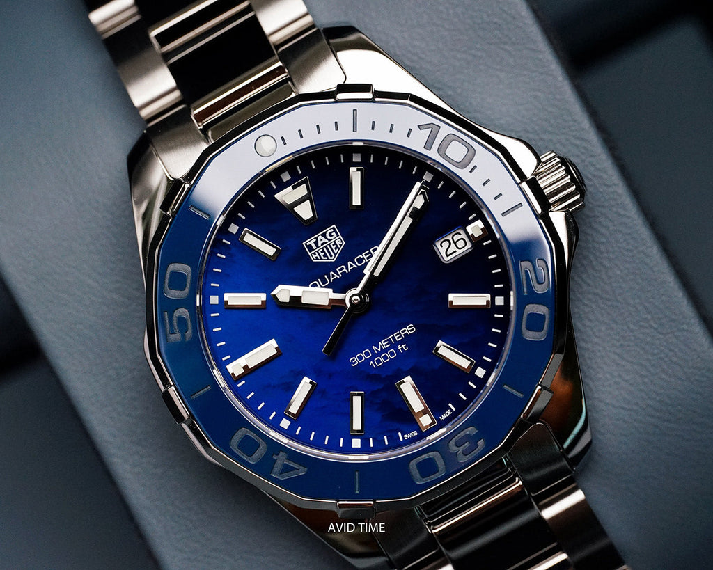 Tag Heuer Aquaracer Blue Ceramic Dial Watch for Women - WAY131S.BA0748
