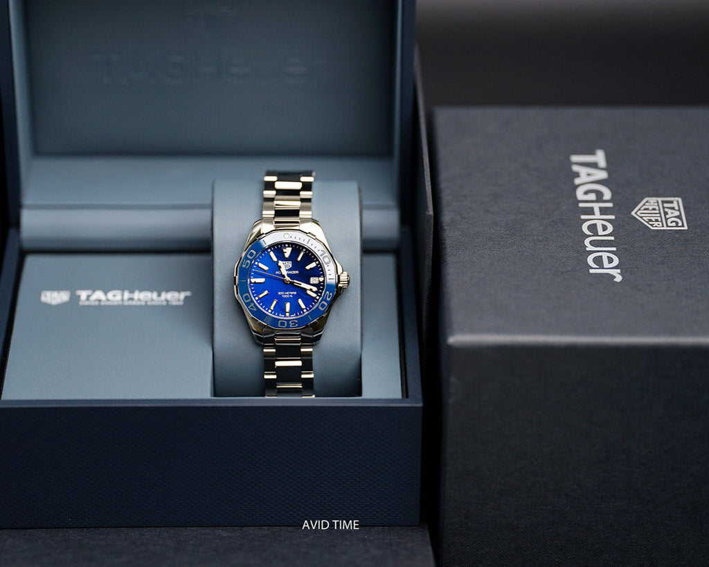 Tag Heuer Aquaracer Blue Ceramic Dial Watch for Women - WAY131S.BA0748