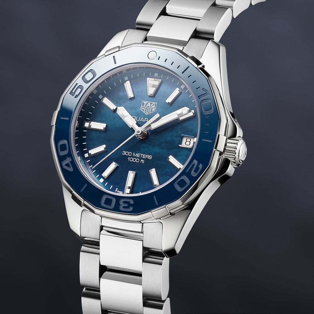 Tag Heuer Aquaracer Blue Ceramic Dial Watch for Women - WAY131S.BA0748