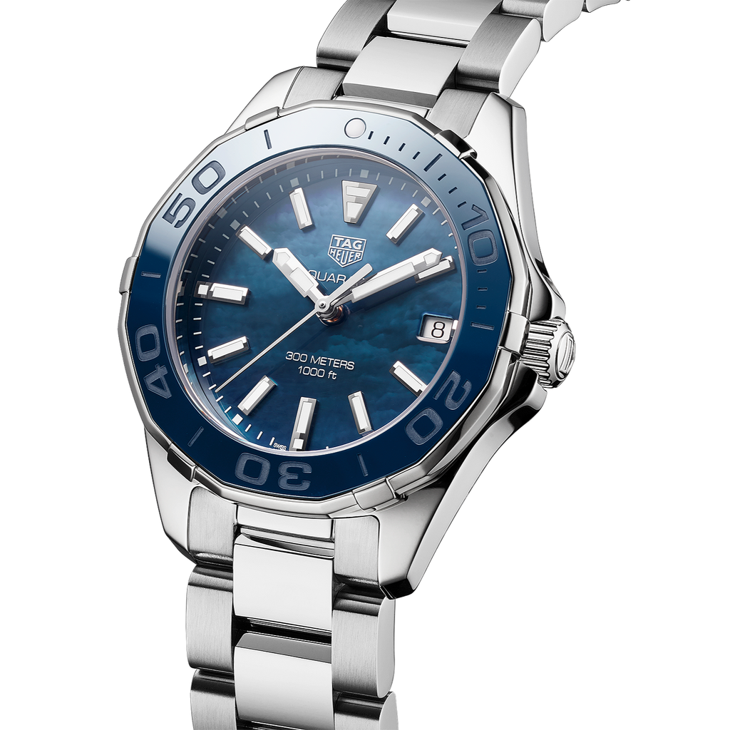 Tag Heuer Aquaracer Blue Dial Watch for Women - WAY131S.BA0748 Buy Now By Tag Heuer