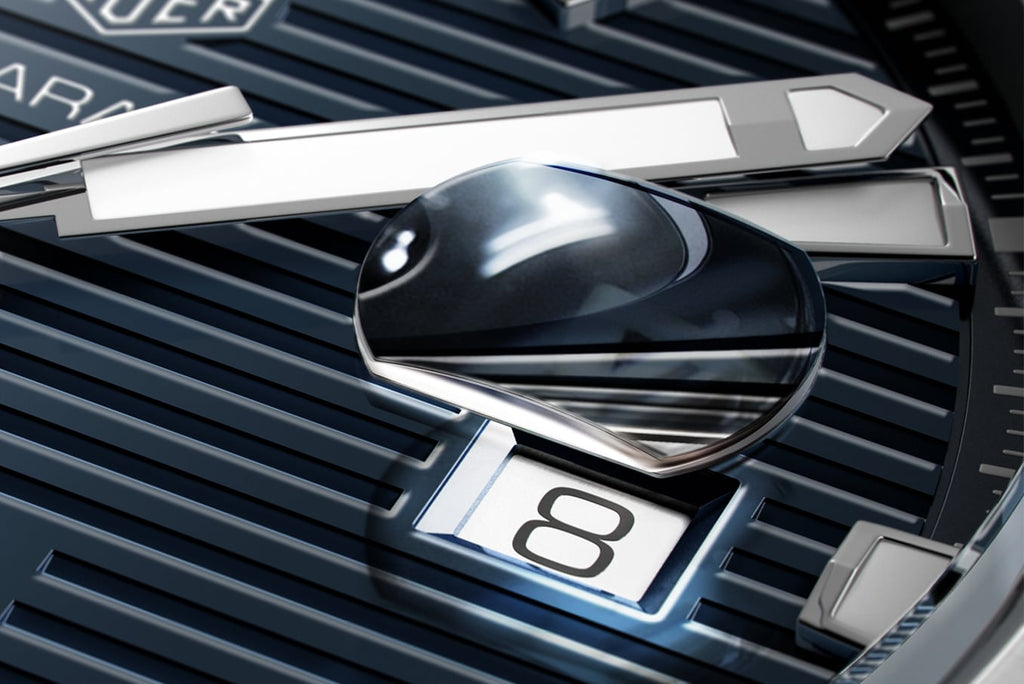 Tag Heuer Aquaracer Calibre 5 Automatic Blue Dial Silver Steel Strap Watch for Men - WAY2012.BA0927 Buy Now By Tag Heuer