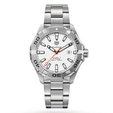 Tag Heuer Aquaracer Calibre 5 Automatic White Dial Silver Steel Strap Watch for Men - WAY2013.BA0927 Buy Now By Tag Heuer