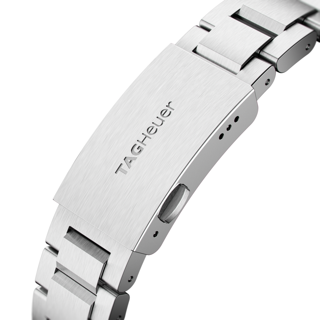 Tag Heuer Aquaracer Calibre 5 Automatic Green Dial Silver Steel Strap Watch for Men - WAY2015.BA0927 Buy Now By Tag Heuer