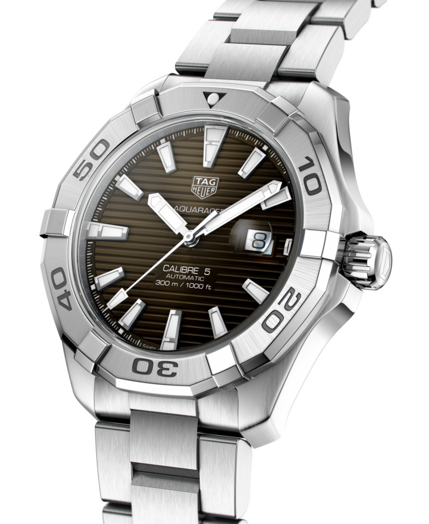 Tag Heuer Aquaracer Sunray Brown Dial Watch for Men - WAY2018.BA0927 Buy Now By Tag Heuer