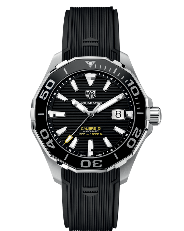 Tag Heuer Aquaracer Black Dial Watch for Men - WAY201A.FT6142 Buy Now By Tag Heuer