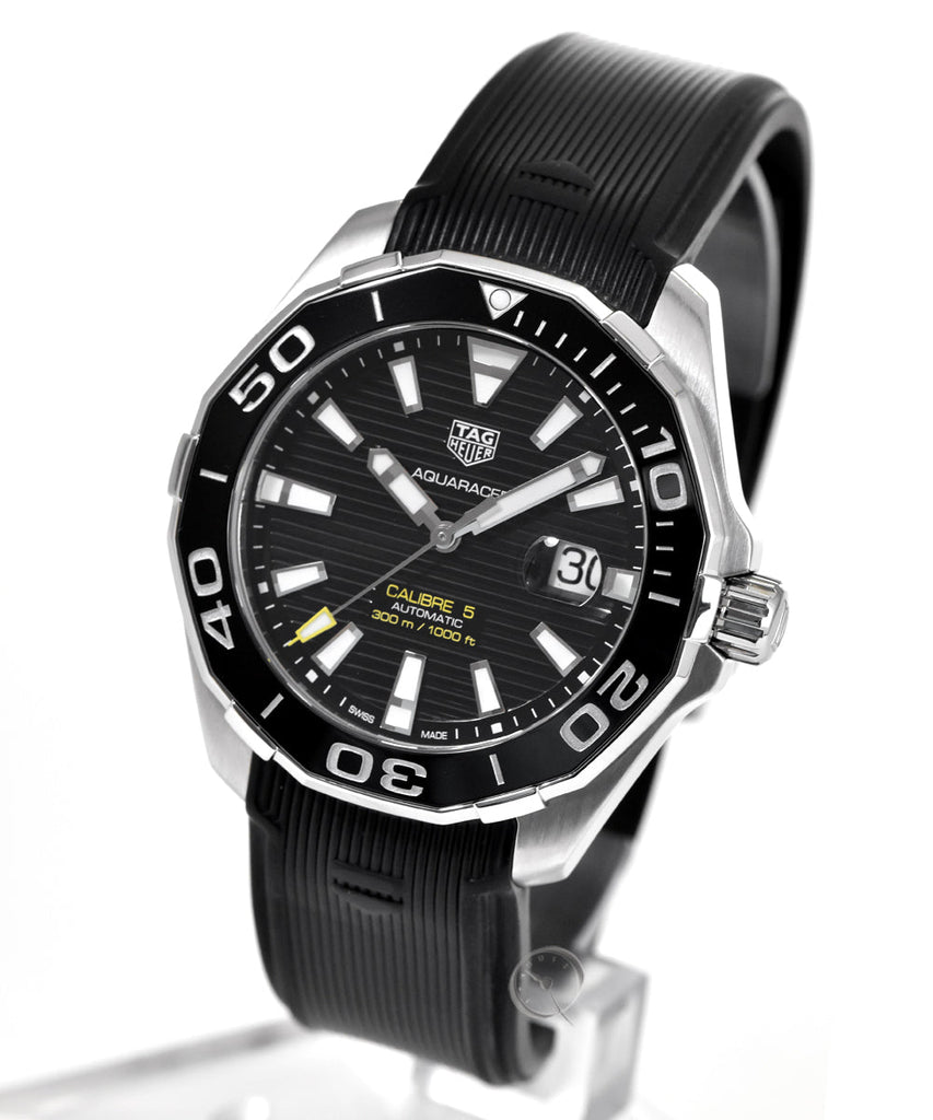 Tag Heuer Aquaracer Black Dial Watch for Men - WAY201A.FT6142 Buy Now By Tag Heuer