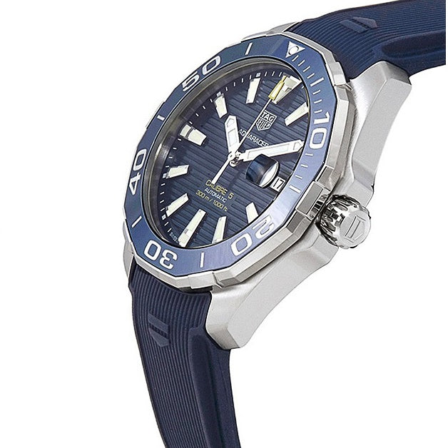 Tag Heuer Aquaracer Blue Dial Watch for Men - WAY201B.FT6150 Buy Now By Tag Heuer
