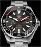 Tag Heuer Aquaracer Calibre 5 Premiere League Edition Black Dial Silver Stainless Steel Watch for Men - WAY201D.BA0927 Buy Now By Tag Heuer