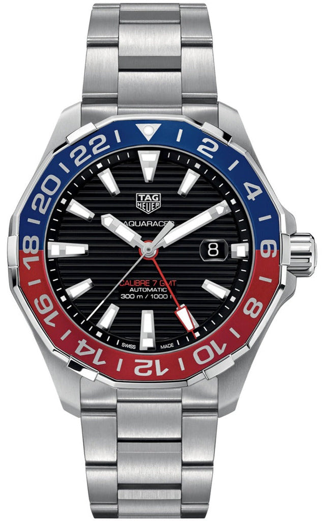 Tag Heuer Aquaracer Pepsi Black Dial Watch for Men - WAY201F.BA0927 Buy Now By Tag Heuer