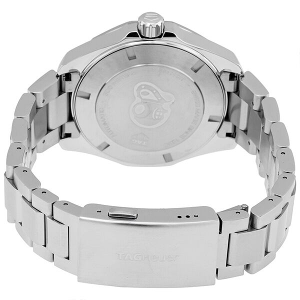 Tag Heuer Aquaracer Black Dial Silver Steel Strap Strap Watch for Men - WAY201A.BA0927 Buy Now By Tag Heuer