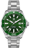 Tag Heuer Aquaracer Green Dial Watch for Men - WAY201S.BA0927 Buy Now By Tag Heuer