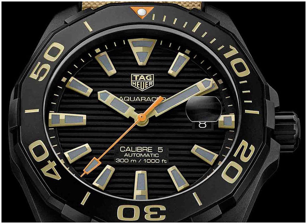 Tag Heuer Aquaracer Black Dial Watch for Men - WAY208C.FC6383 Buy Now By Tag Heuer