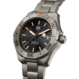 Tag Heuer Aquaracer Bamford Automatic Black Dial Grey Steel Strap Watch for Men - WAY208F.BF0638 Buy Now By Tag Heuer