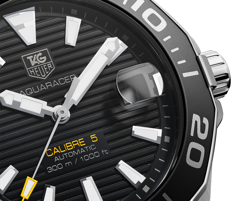 Tag Heuer Aquaracer Black Dial Watch for Men - WAY211A.BA0928 Buy Now By Tag Heuer