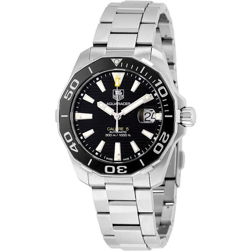 Tag Heuer Aquaracer Black Dial Watch for Men - WAY211A.BA0928 Buy Now By Tag Heuer