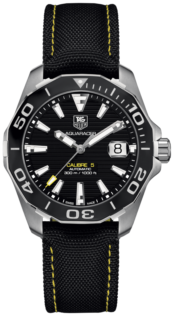 Tag Heuer Aquaracer Black Dial Watch for Men - WAY211A.FC6362 Buy Now By Tag Heuer