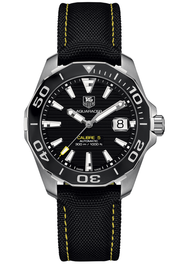 Tag Heuer Aquaracer Black Dial Watch for Men - WAY211A.FC6362 Buy Now By Tag Heuer