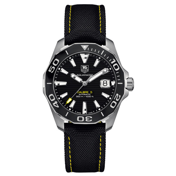 Tag Heuer Aquaracer Black Dial Watch for Men - WAY211A.FC6362 Buy Now By Tag Heuer
